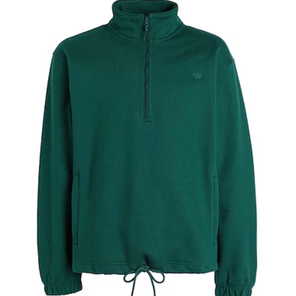 NWT! ADIDAS ORIGINALS C HZ Crew Sweatshirts Mens. Size S Collegiate Green IM4396